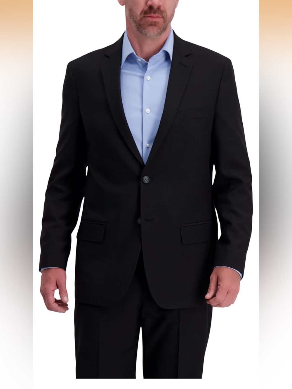 Haggar  Smart Wash™ Repreve® Suit Separate Jacket Classic Fit Black 2096/DC2-4